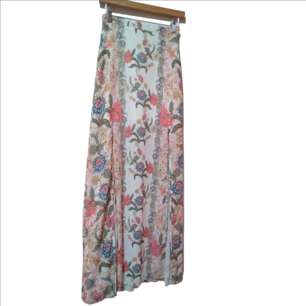 Show Me Your MuMu Floral Maxi Skirt XS